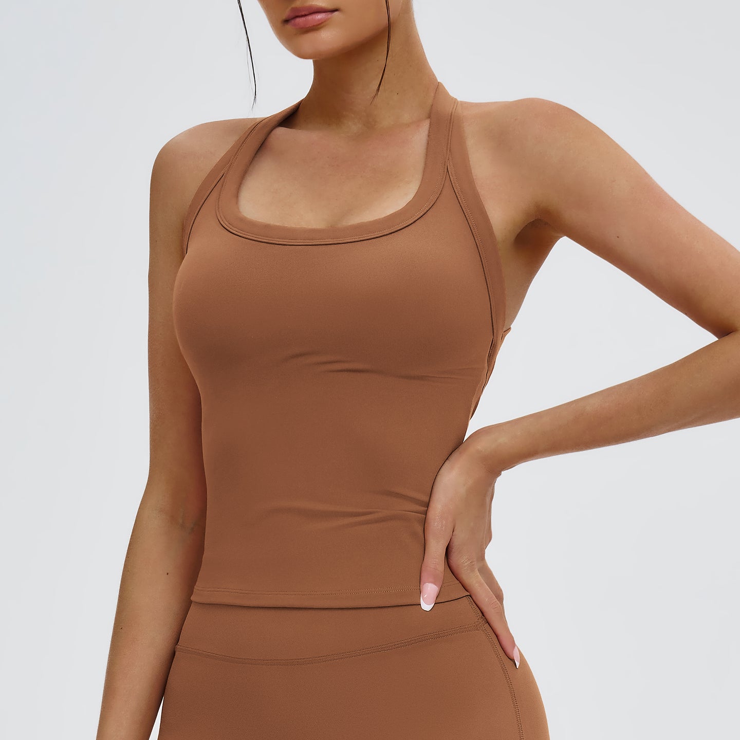 Y-Back Cutout Sports Tank