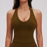 T-Back Cropped Sports Tank