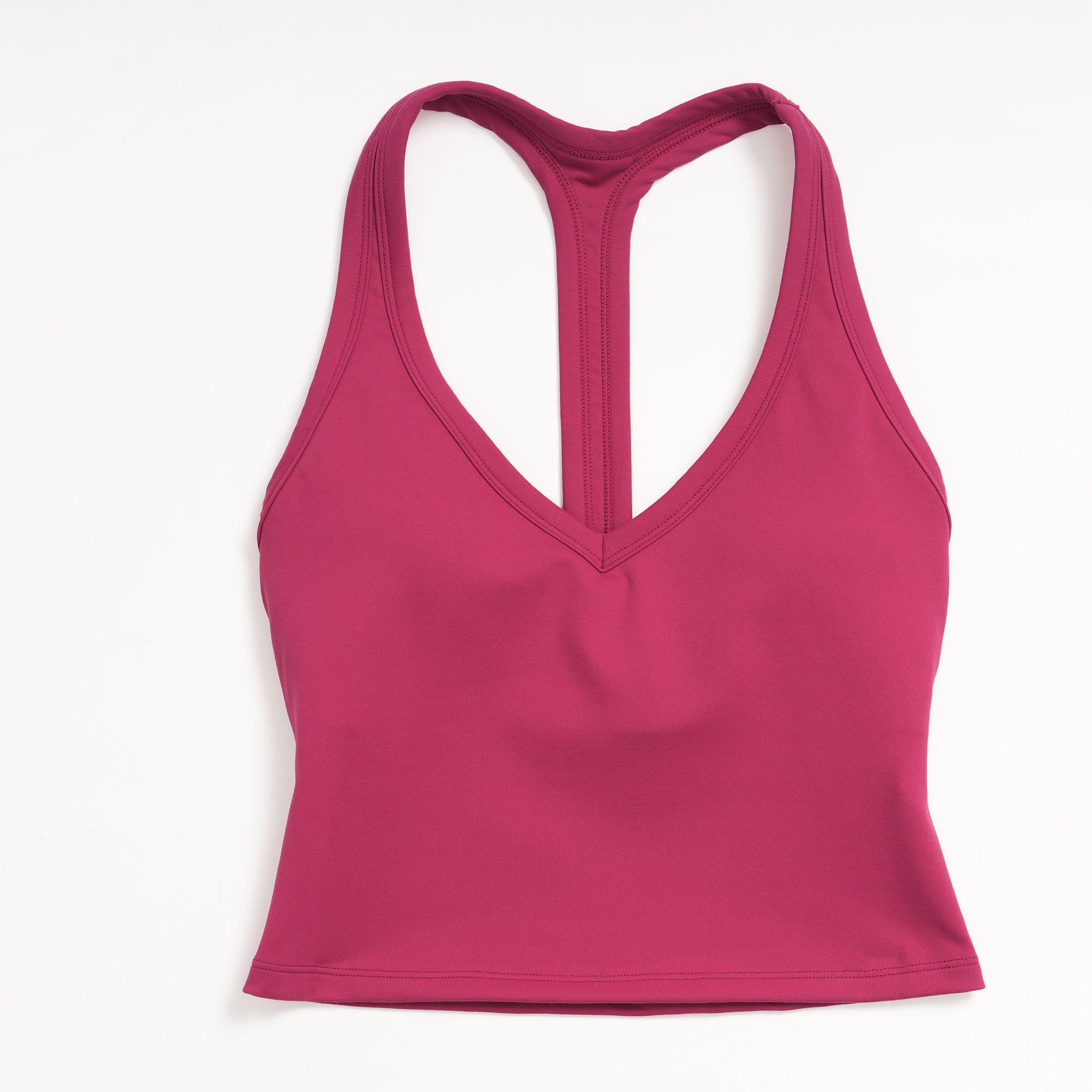 T-Back Cropped Sports Tank