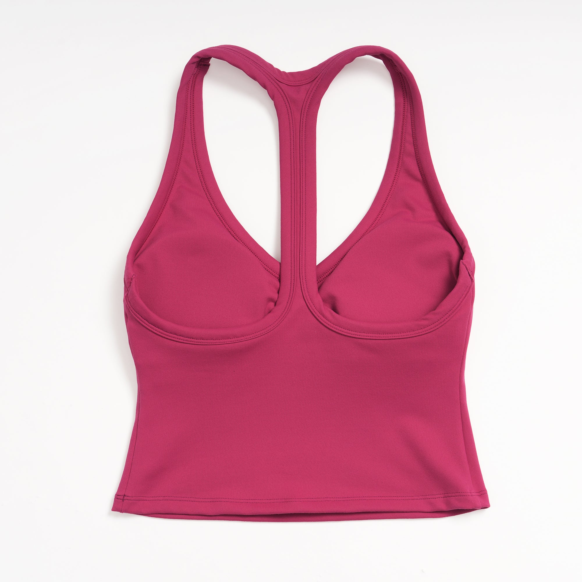 T-Back Cropped Sports Tank