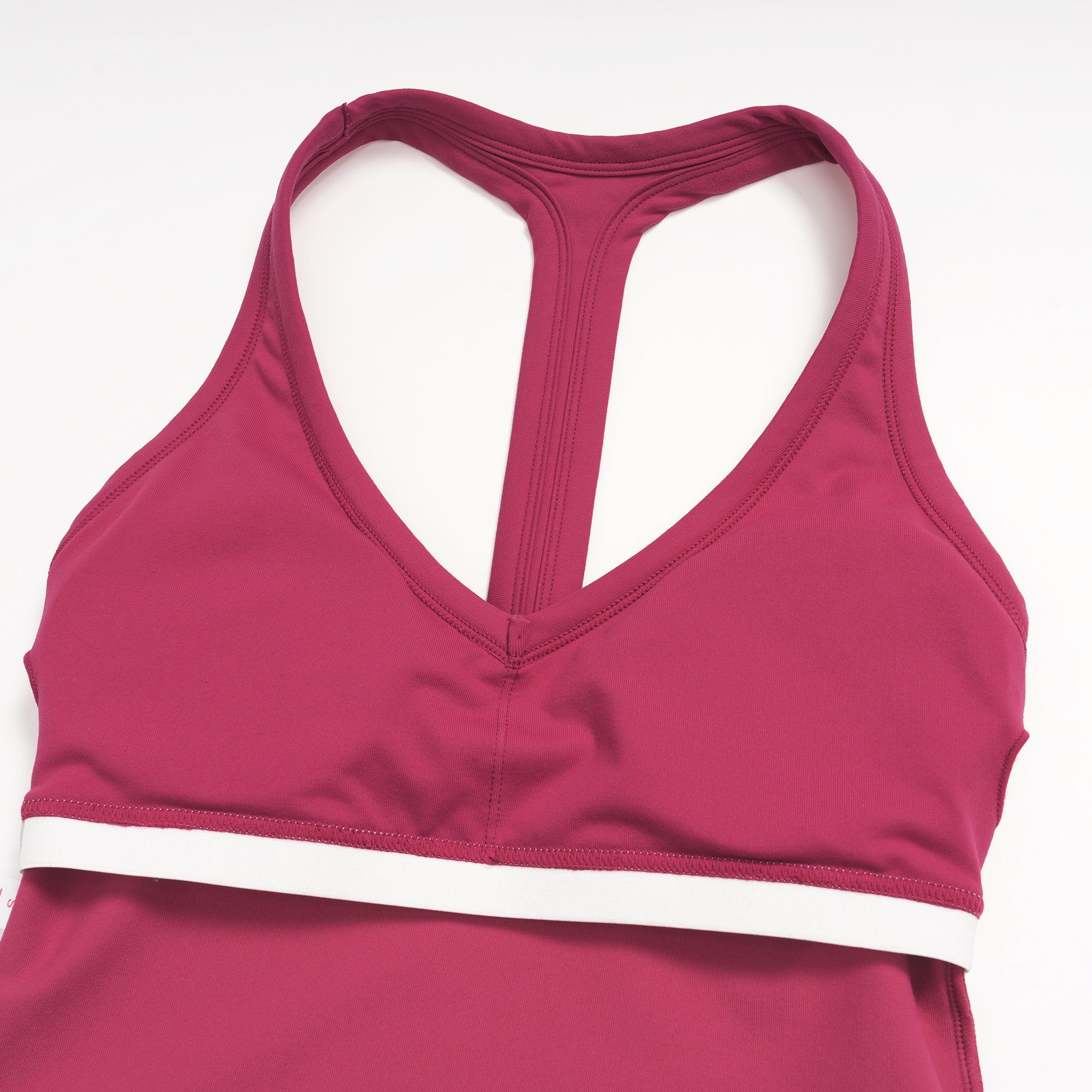 T-Back Cropped Sports Tank