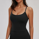Strappy Open-Back Sports Tank