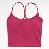 Strappy Open-Back Sports Tank