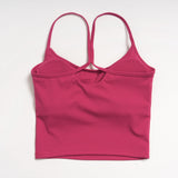 Strappy Open-Back Sports Tank