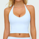V-Neck Halter Sports Tank Top
