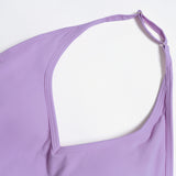 V-Neck Halter Sports Tank Top