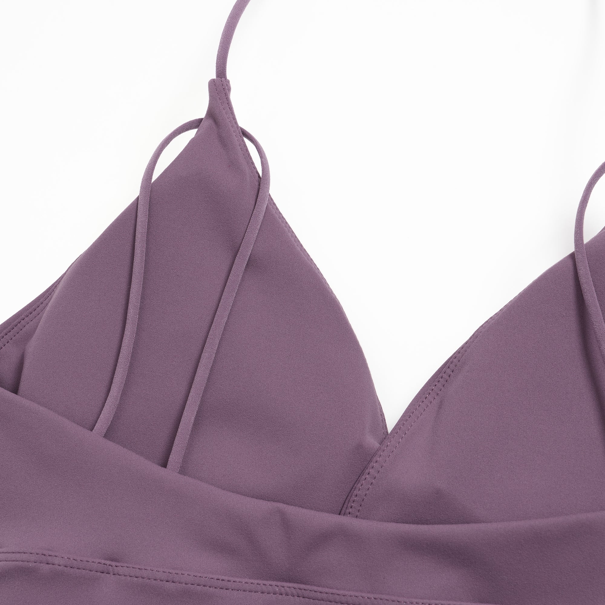 Deep V Open-Back Strappy Active Tank