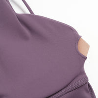 Deep V Open-Back Strappy Active Tank