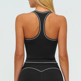 Contrast-Stitch Racerback Sports Tank