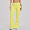 Peach-Lift High-Waist Flared Leggings