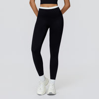High-Waisted Contrast Sculpt Leggings