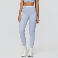 High-Waisted Contrast Sculpt Leggings