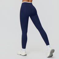 High-Waisted Contrast Sculpt Leggings