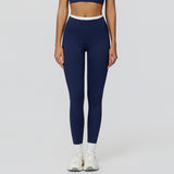 High-Waisted Contrast Sculpt Leggings