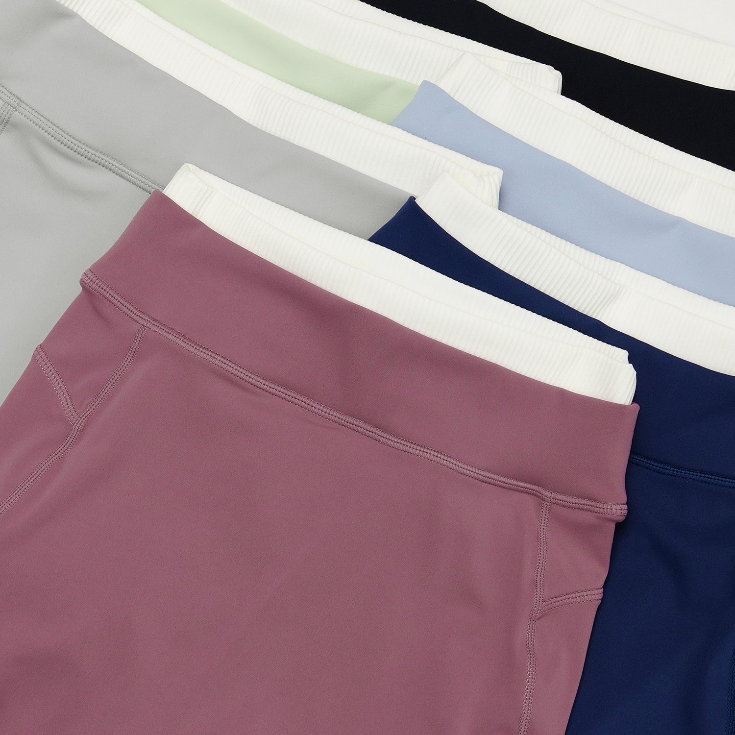 High-Waisted Contrast Sculpt Leggings