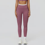 High-Waisted Contrast Sculpt Leggings
