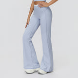 High-Waisted Colorblock Straight Leggings