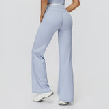 High-Waisted Colorblock Straight Leggings