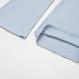 High-Waisted Colorblock Straight Leggings