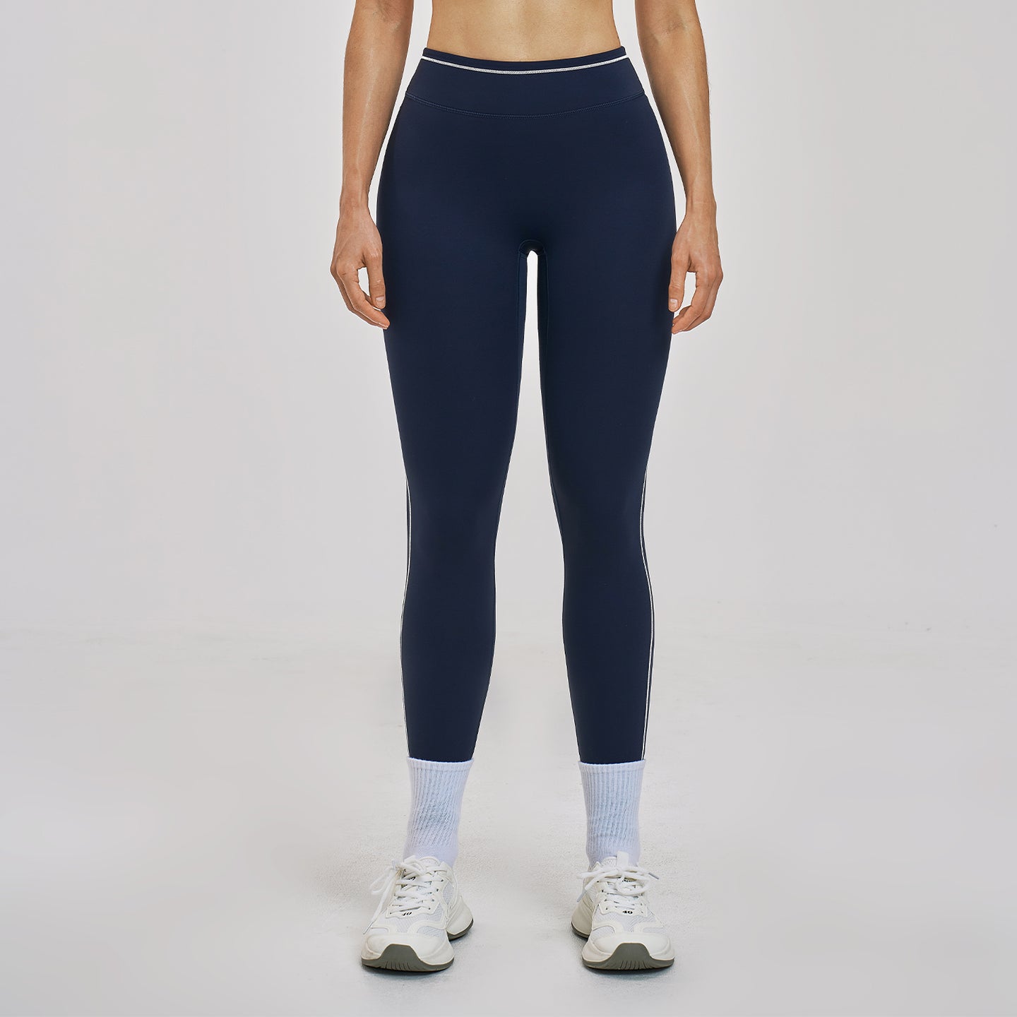 Contrast Stitch High-Rise Sculpt Leggings