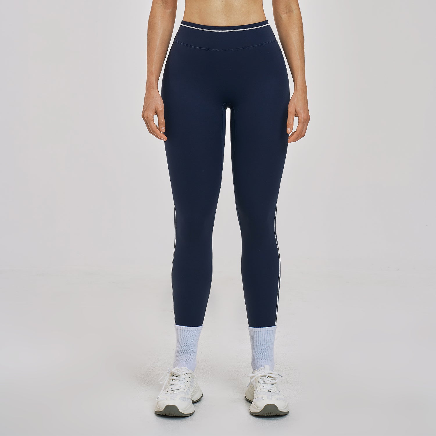 Contrast Stitch High-Rise Sculpt Leggings