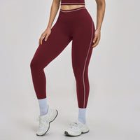 Contrast Stitch High-Rise Sculpt Leggings