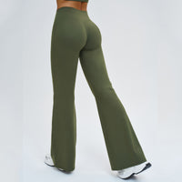 High-Waisted Flared Leggings