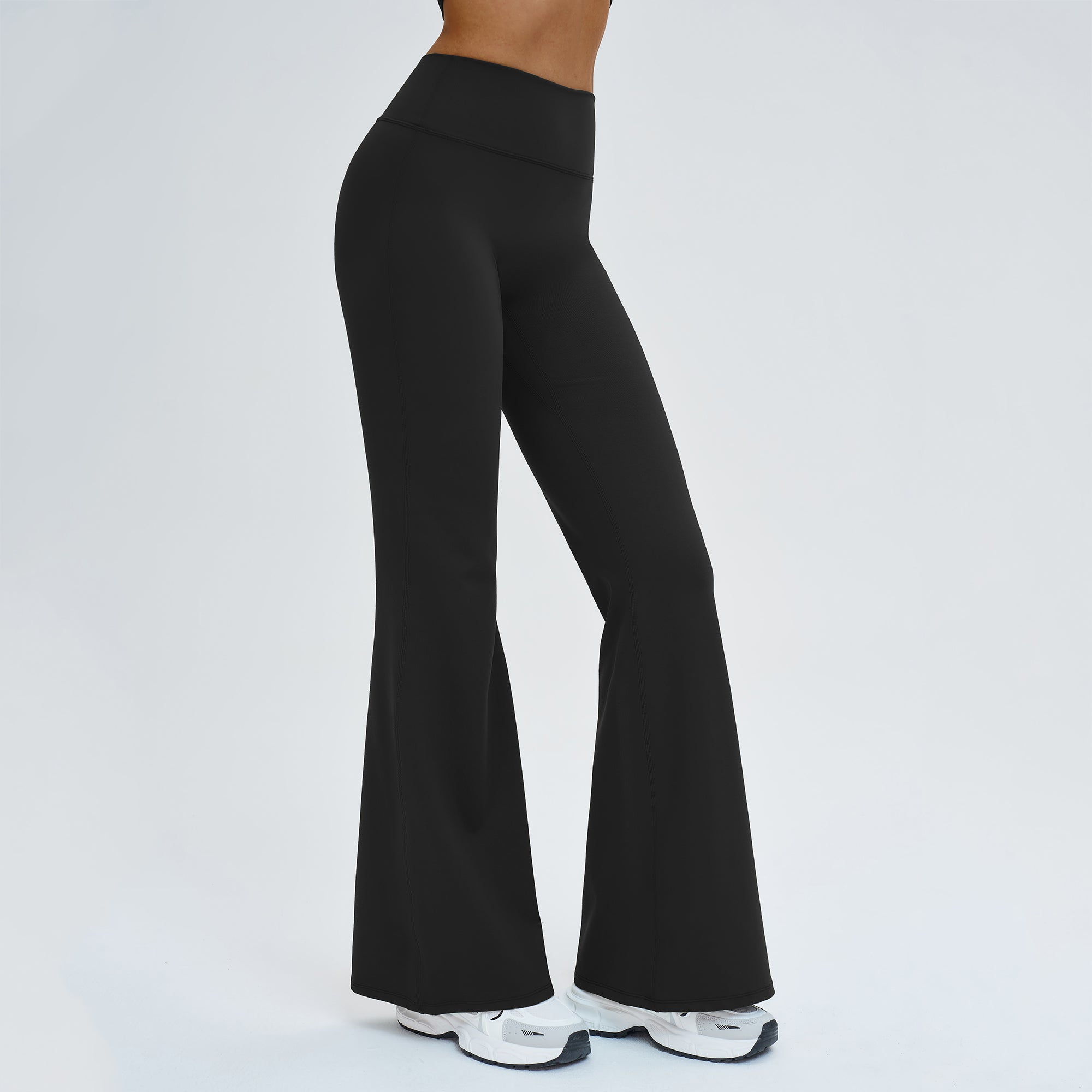 High-Waisted Flared Leggings