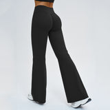High-Waisted Flared Leggings