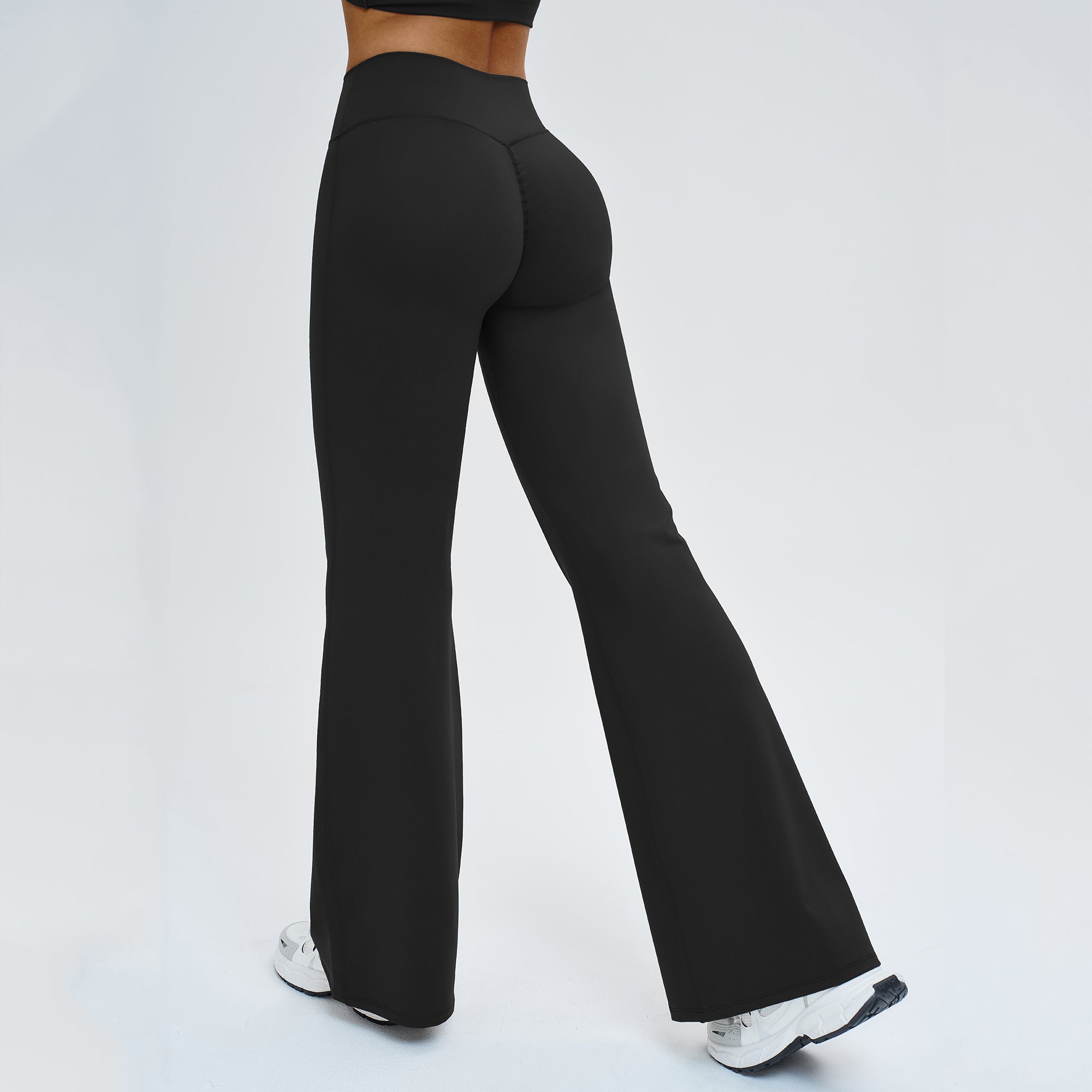 High-Waisted Flared Leggings