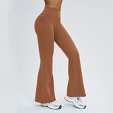 High-Waisted Flared Leggings