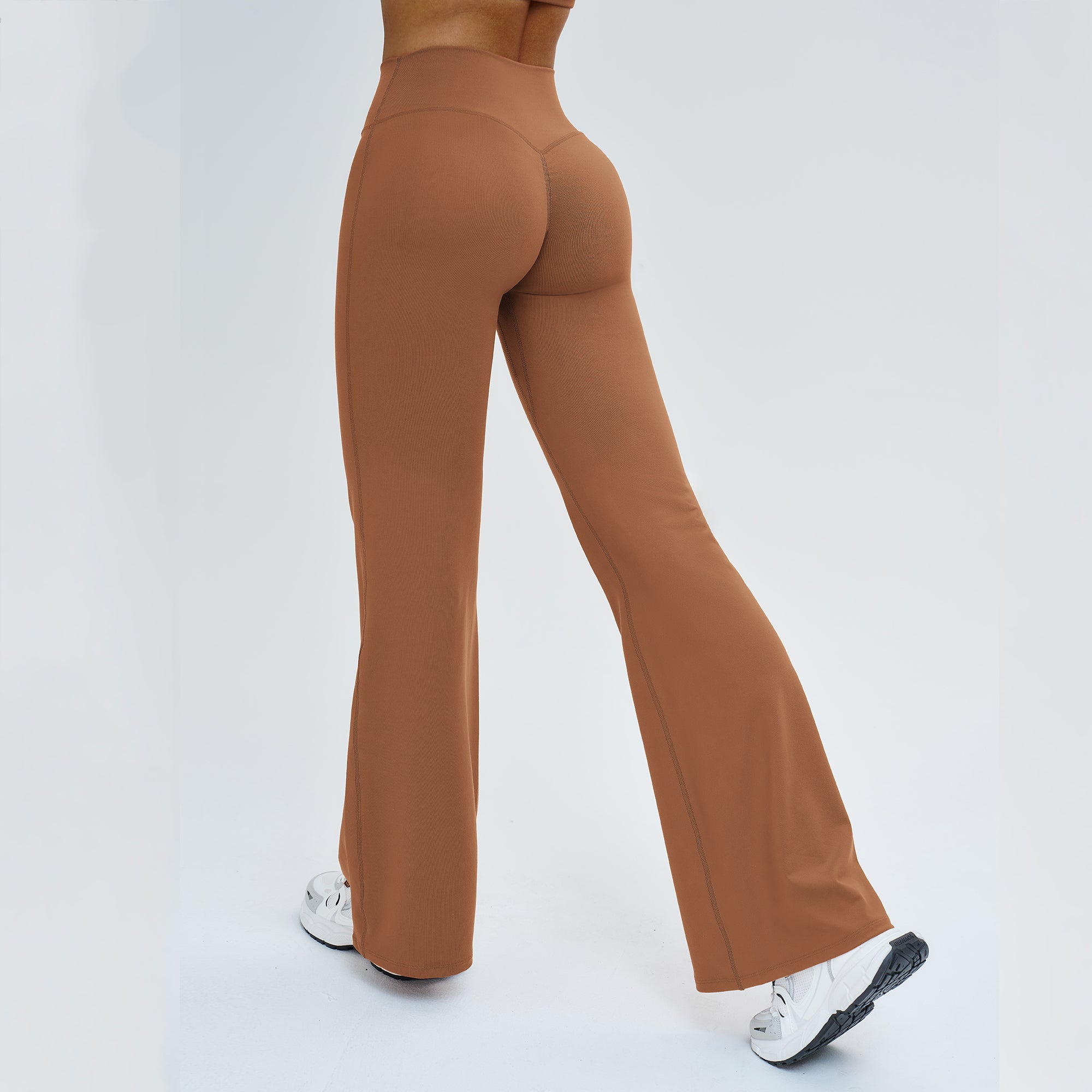 High-Waisted Flared Leggings
