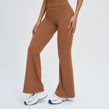 High-Waisted Flared Leggings