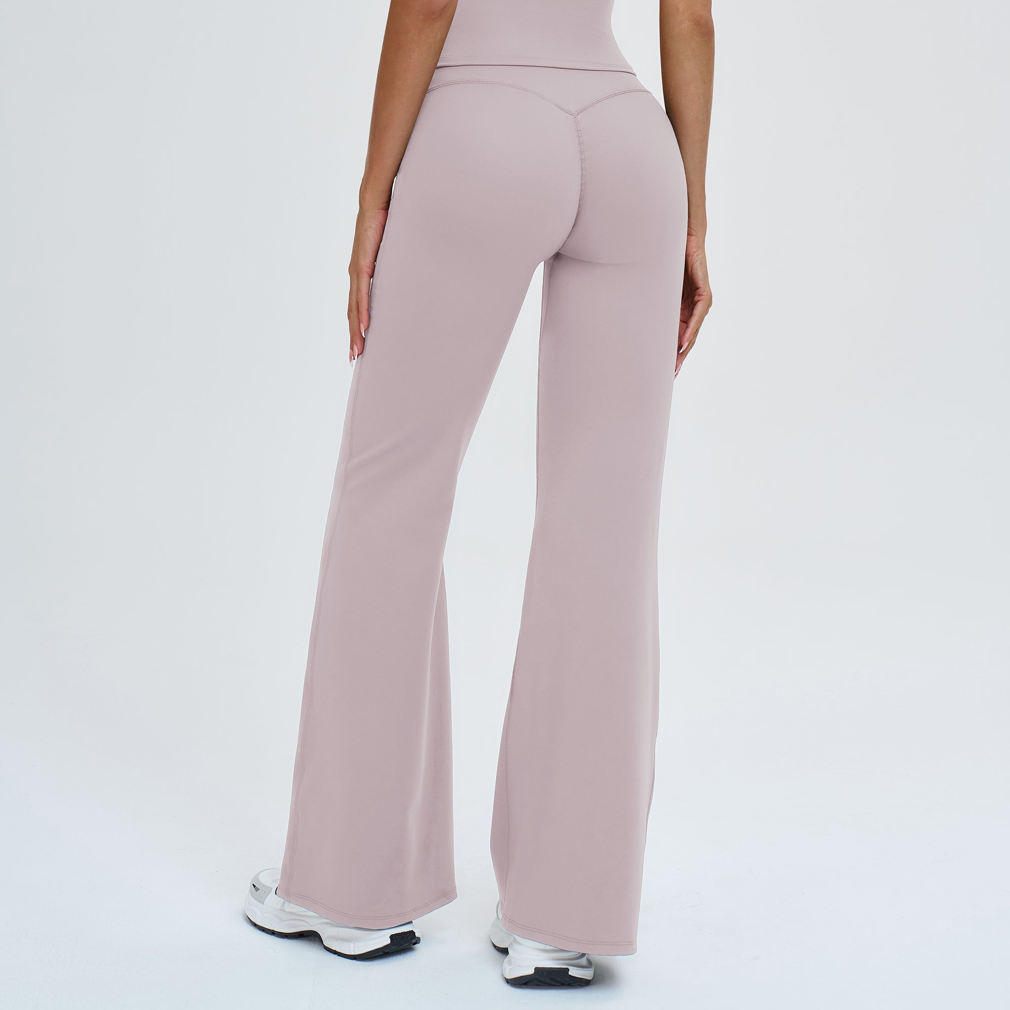 High-Waisted Flared Leggings