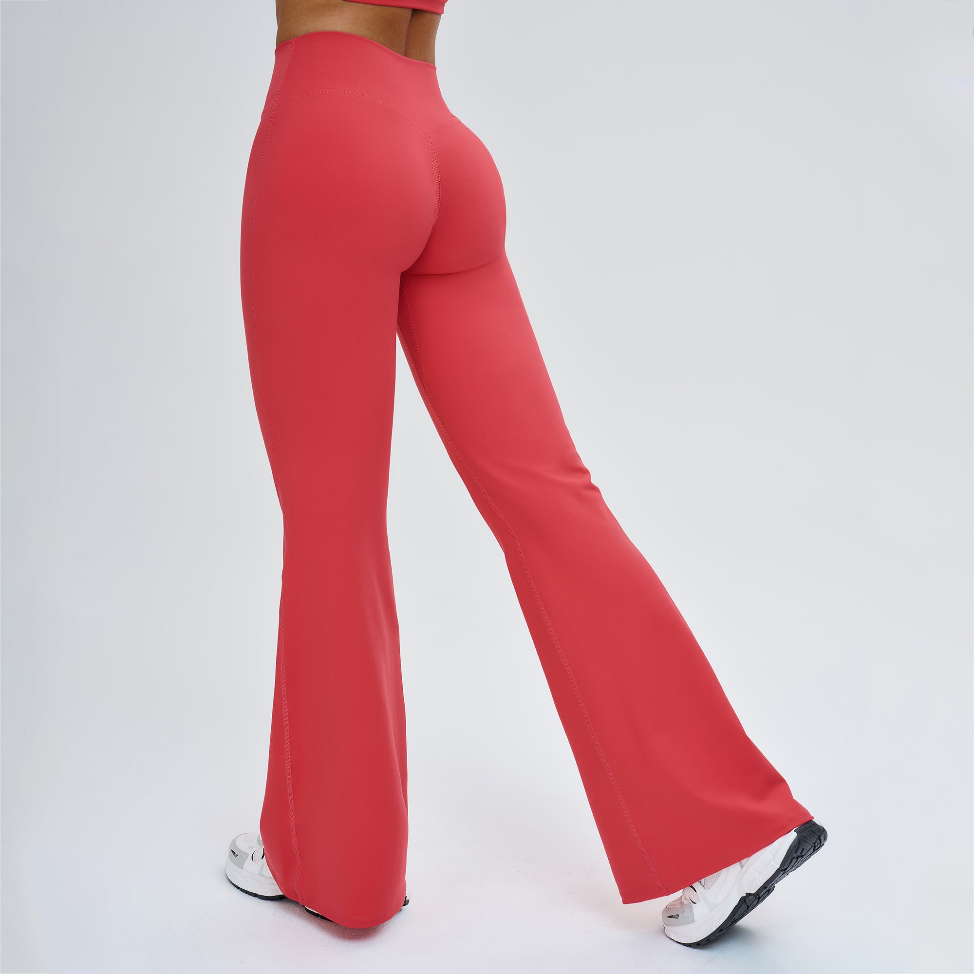 High-Waisted Flared Leggings