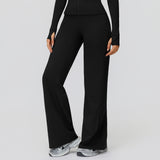 Fleece-Lined Straight Leggings