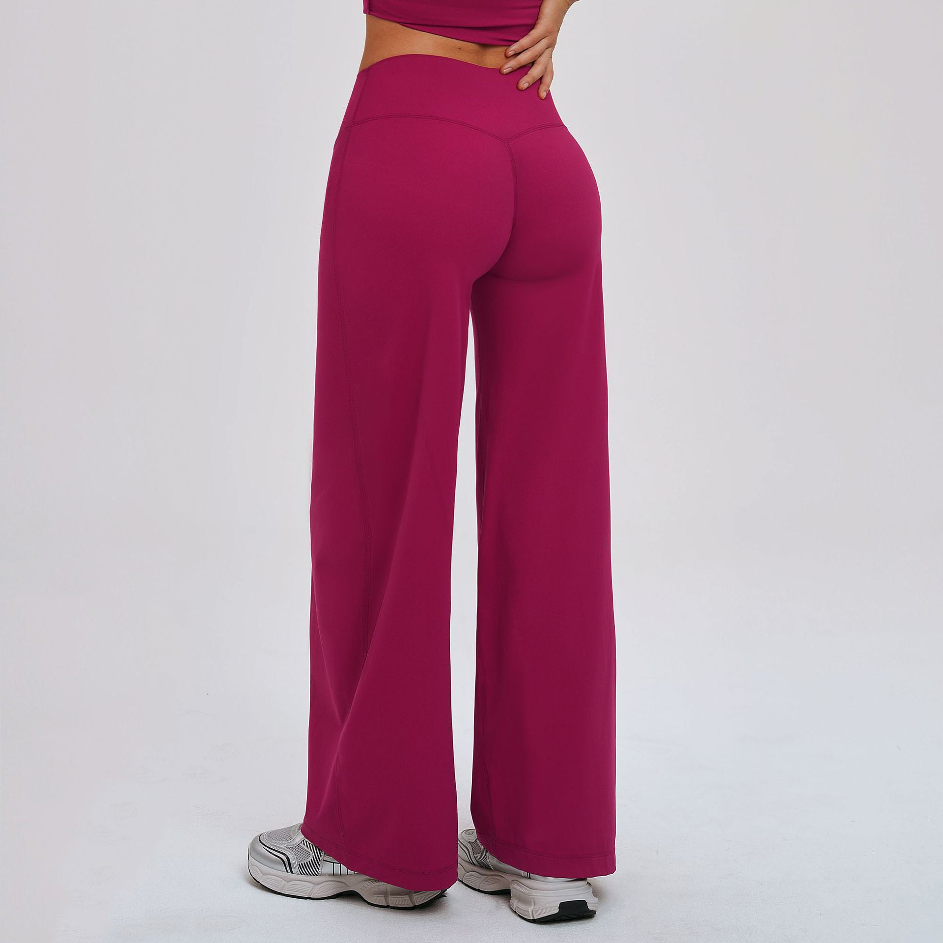 Mid-Waist Straight Leggings