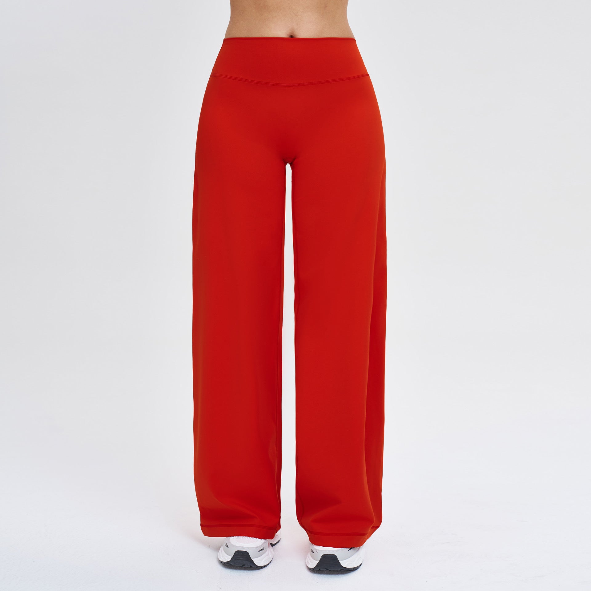 Mid-Waist Straight Leggings