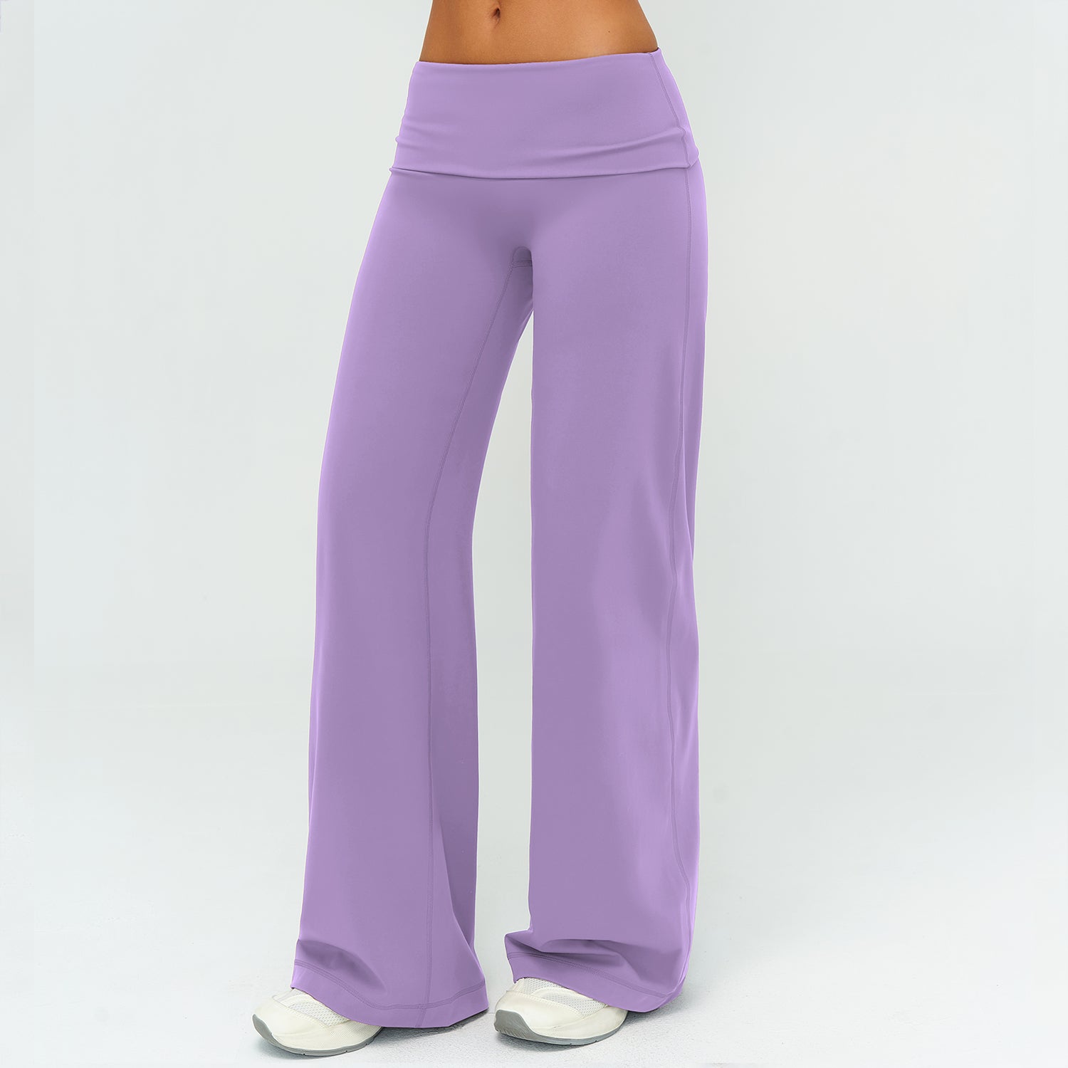 Mid-Waist Straight Leggings