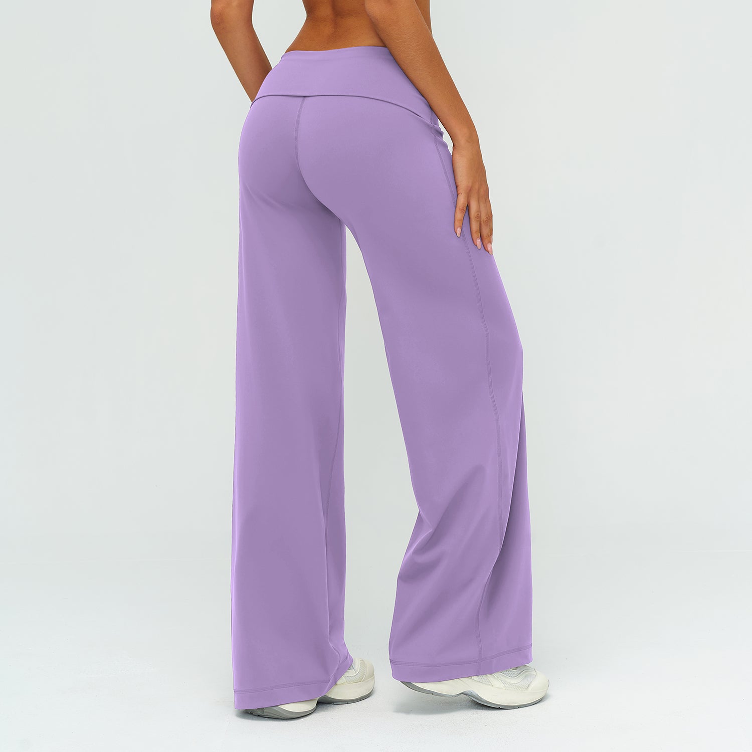 Mid-Waist Straight Leggings