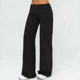 Mid-Waist Straight Leggings