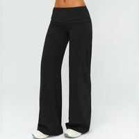 Mid-Waist Straight Leggings