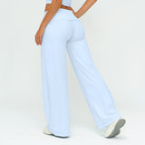 Mid-Waist Straight Leggings