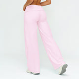 Foldover Waist Straight Leggings