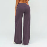 Mid-Waist Straight Leggings