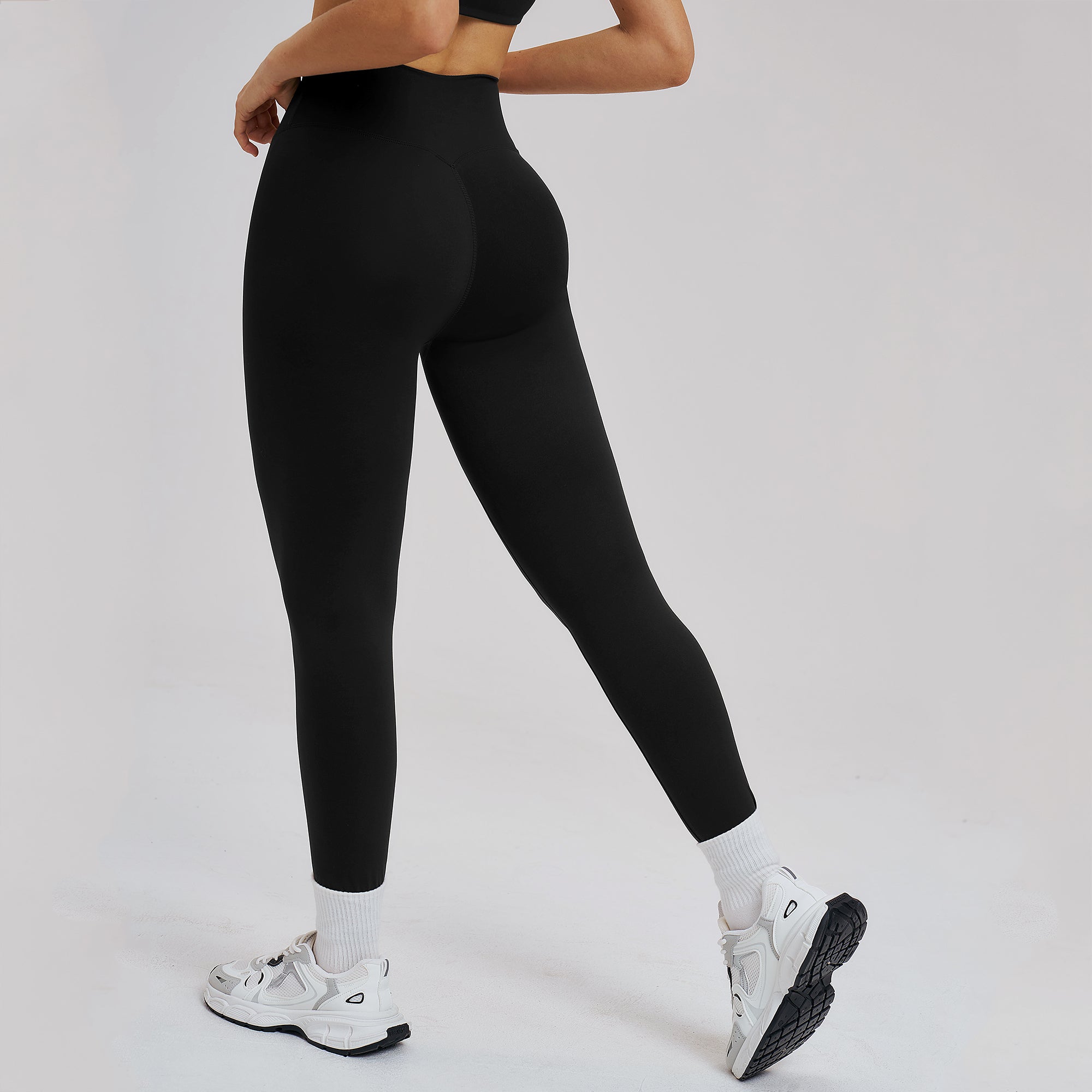 Cross-V Waist Sculpting Active Leggings