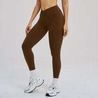 Cross-V Waist Sculpting Active Leggings