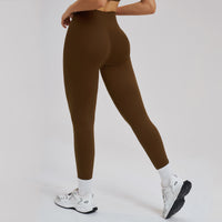 Cross-V Waist Sculpting Active Leggings