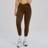Cross-V Waist Sculpting Active Leggings