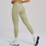 Cross-V Waist Sculpting Active Leggings